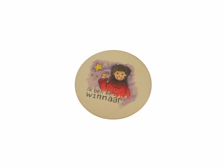 32 Houten Kaartjes 5cm