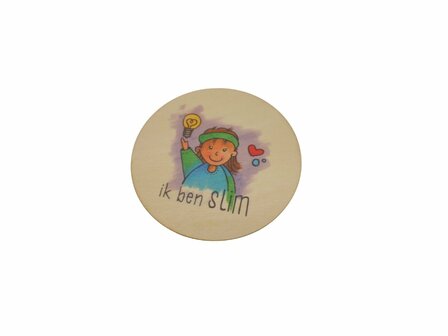 32 Houten Kaartjes 5cm